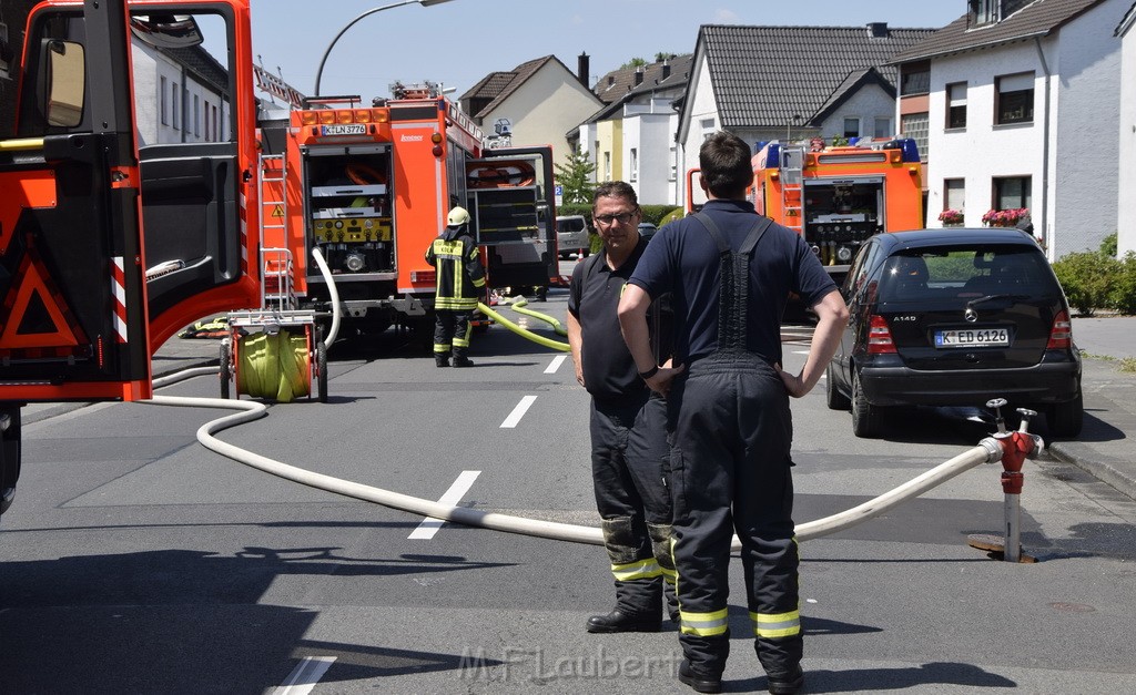 Feuer 1 Koeln Porz Grengel Waldstr P028.JPG - Miklos Laubert